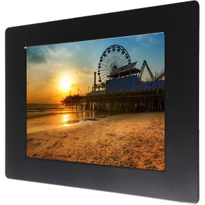 4:3 12.1 inch Color TFT Screen display black housing with panel mount