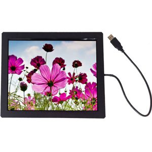10.4 Inch High Brightness Industrial Touch Monitor with IR Touch Screen -30°C to 80°C